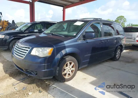 2008 Chrysler Town & Country Touring из США, поврежденный, VIN 2A8HR54P48R817463
